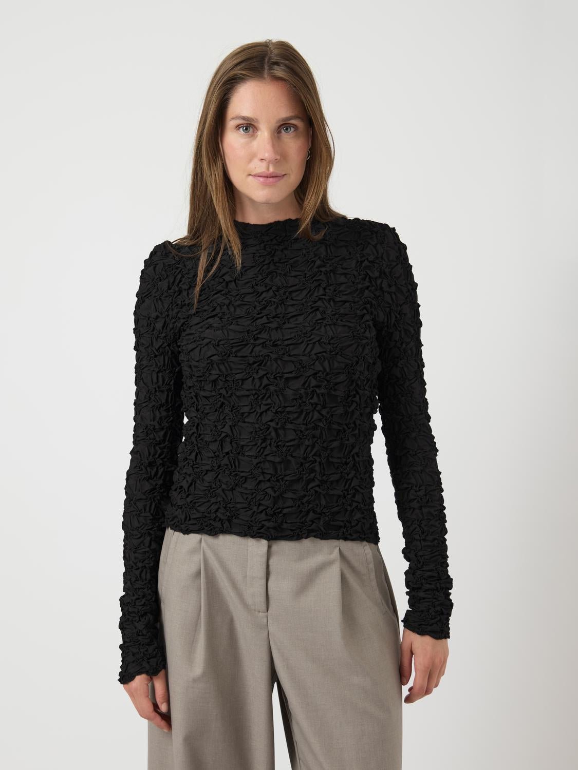 YASMERA Top - Black - VERO MODA & VILA Bergvik